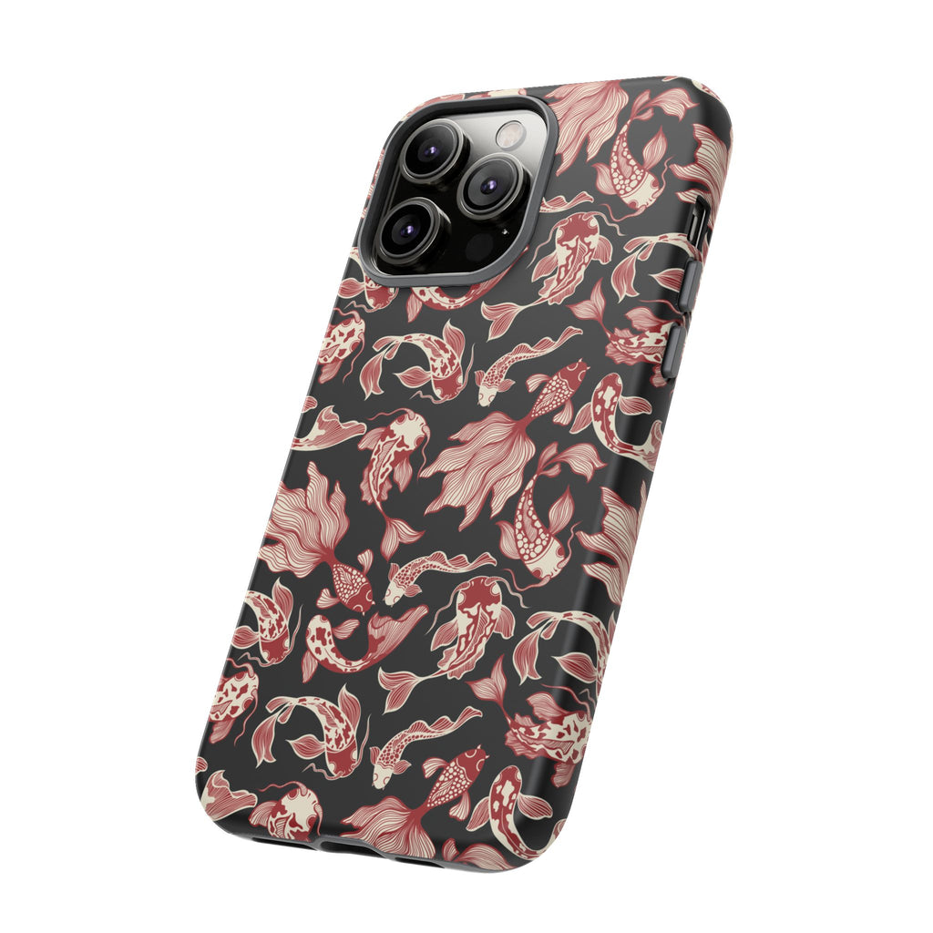 Crimson Koi Phone Case