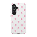 Pink Watercolor Polka Dot Phone Case