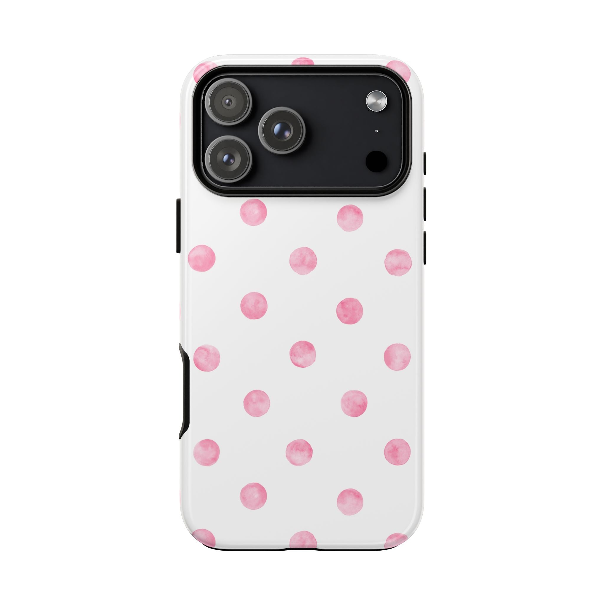 Pink Polka Phone Case