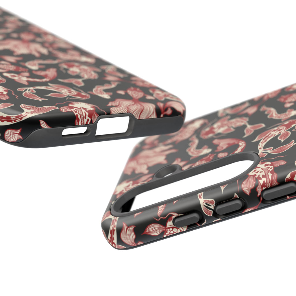 Crimson Koi Phone Case