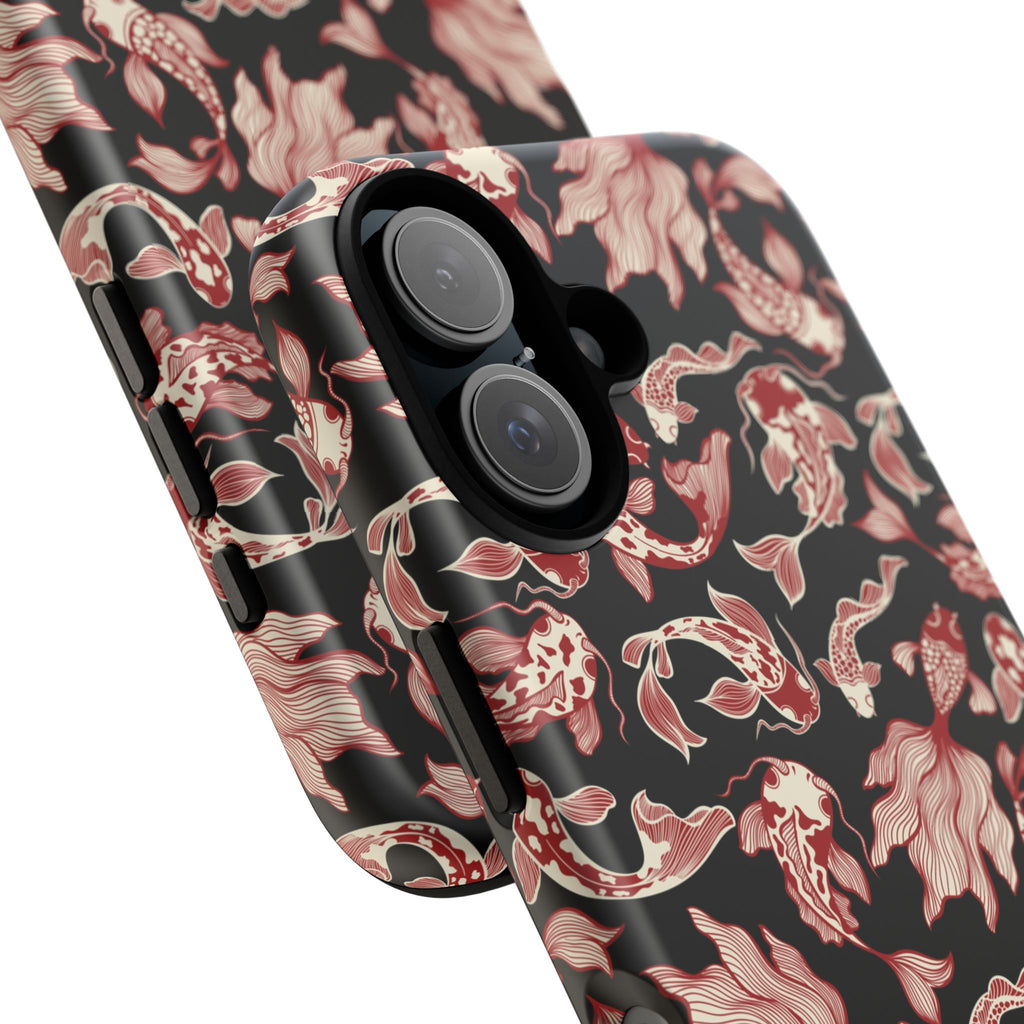 Crimson Koi Phone Case
