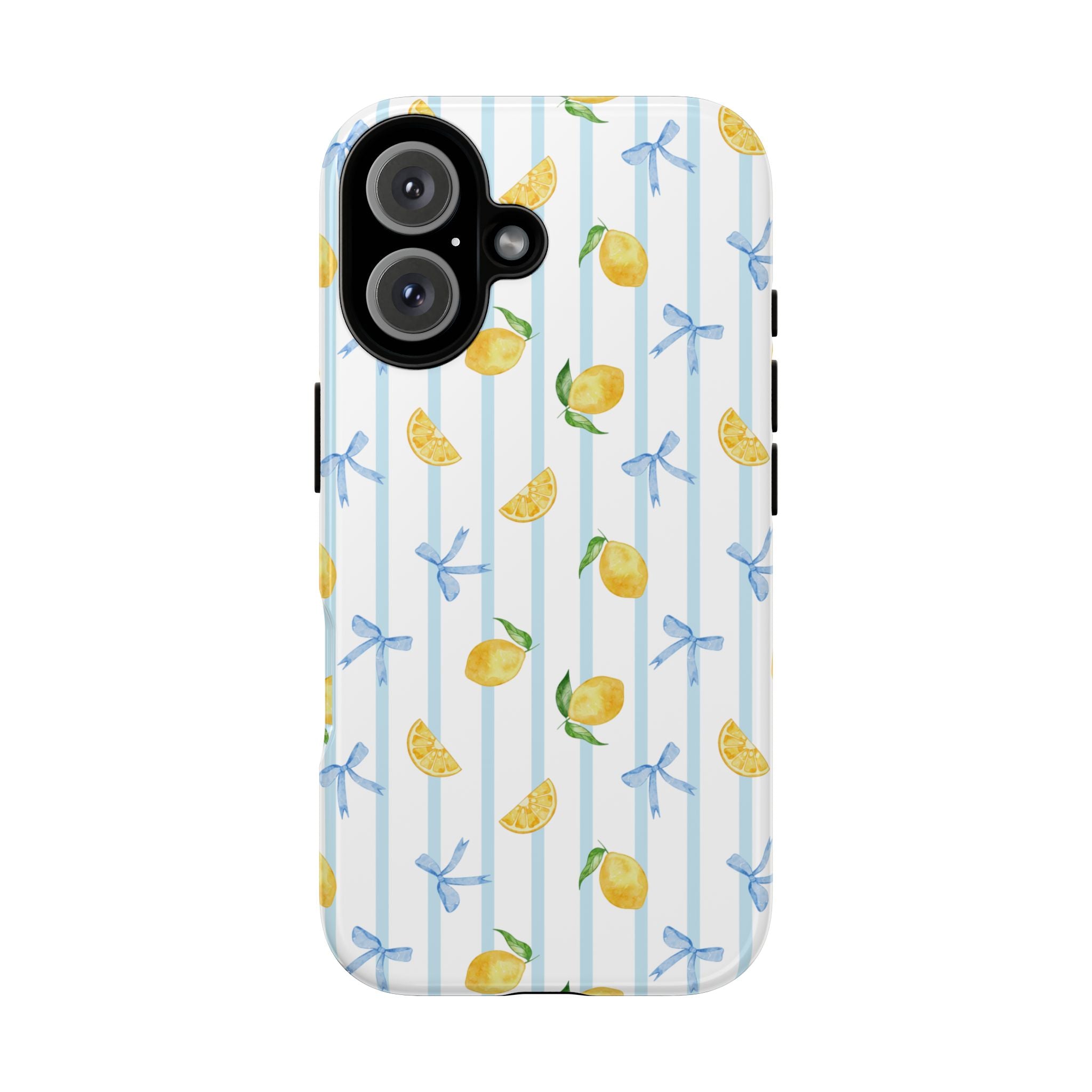 Lemon Stripe Phone Case