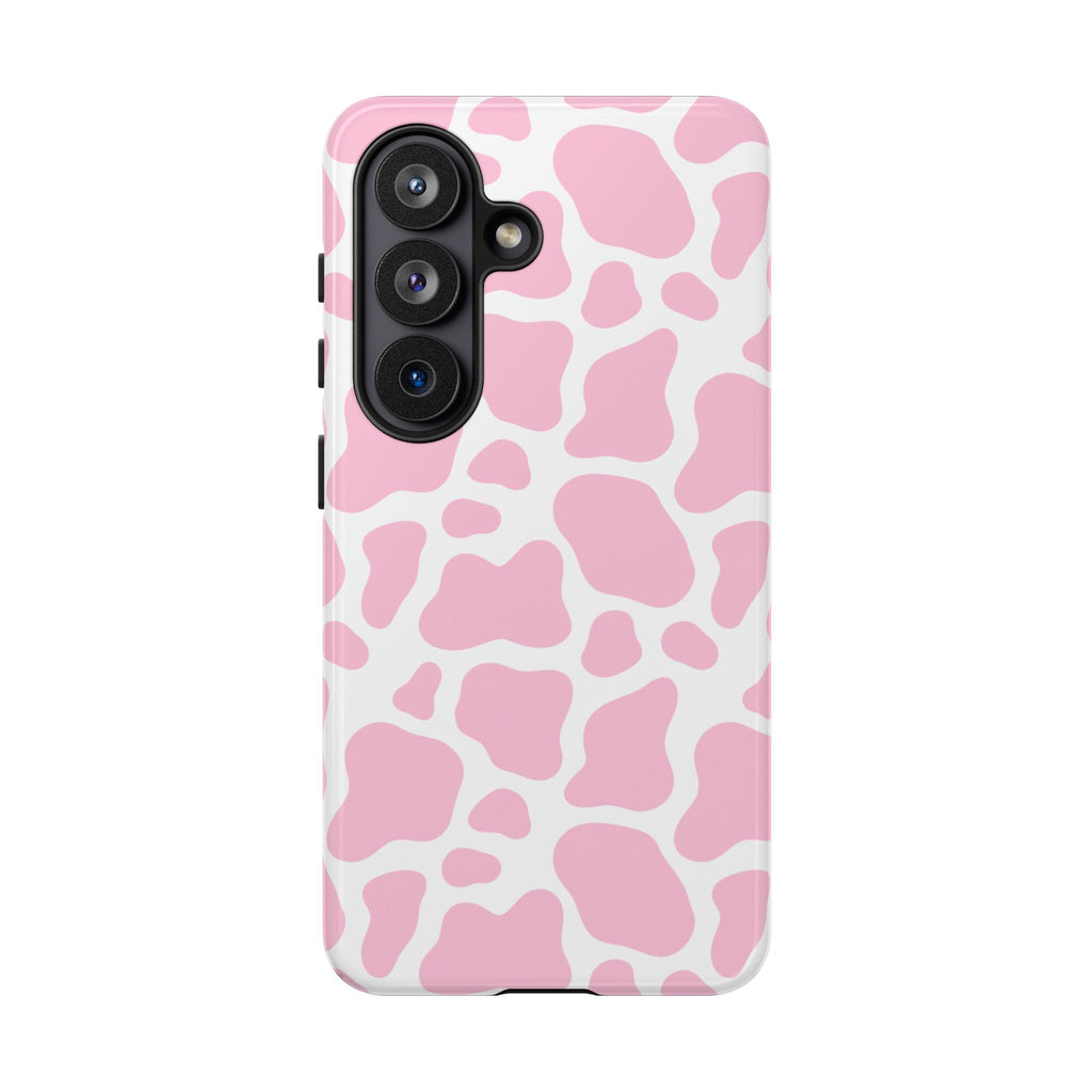 Pink Cow Print Phone Case