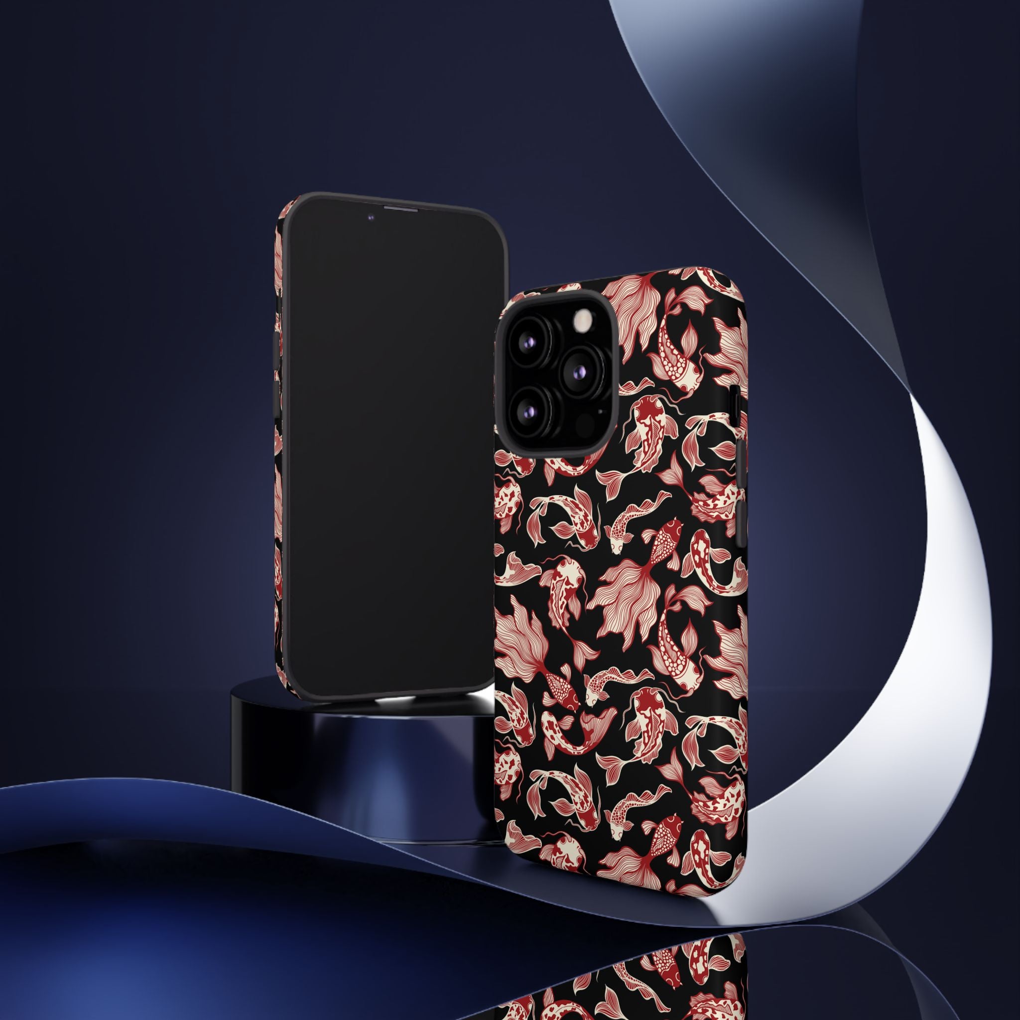 Crimson Koi Phone Case
