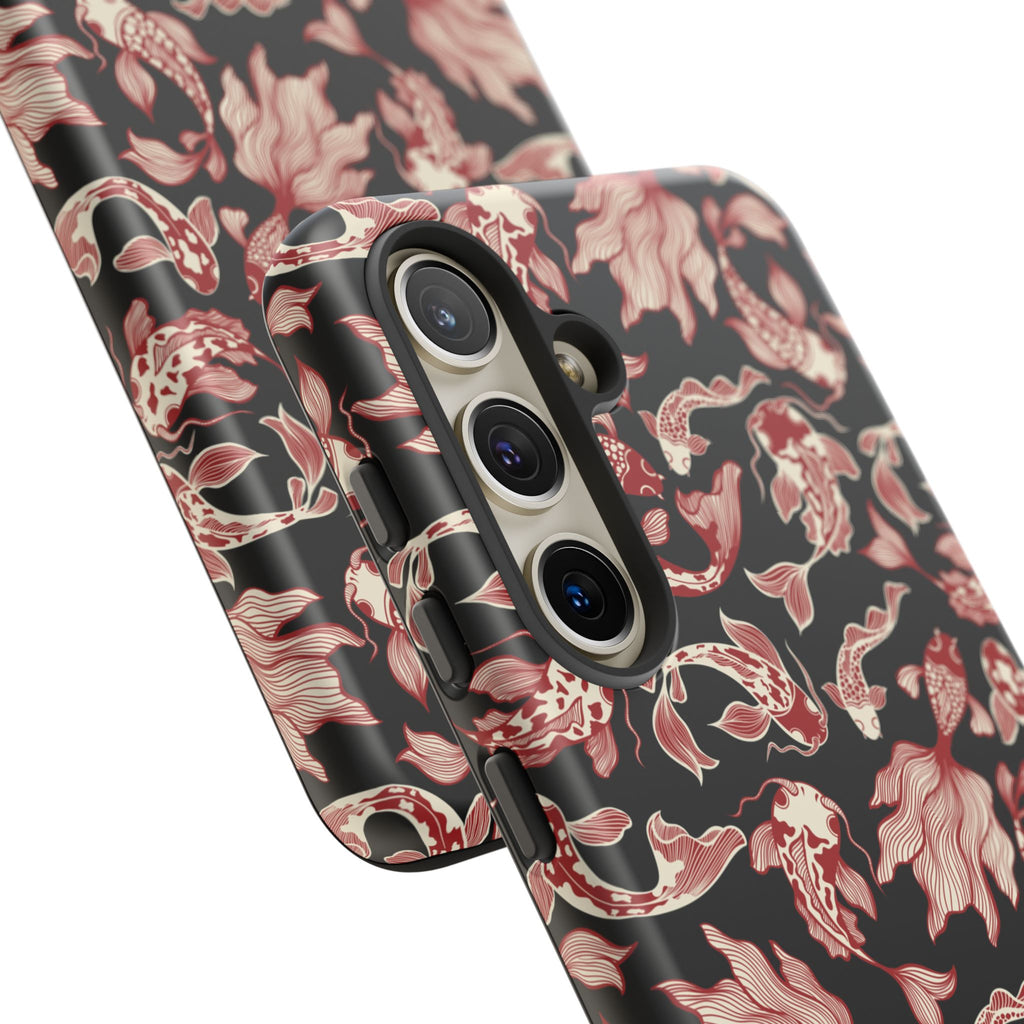 Crimson Koi Phone Case