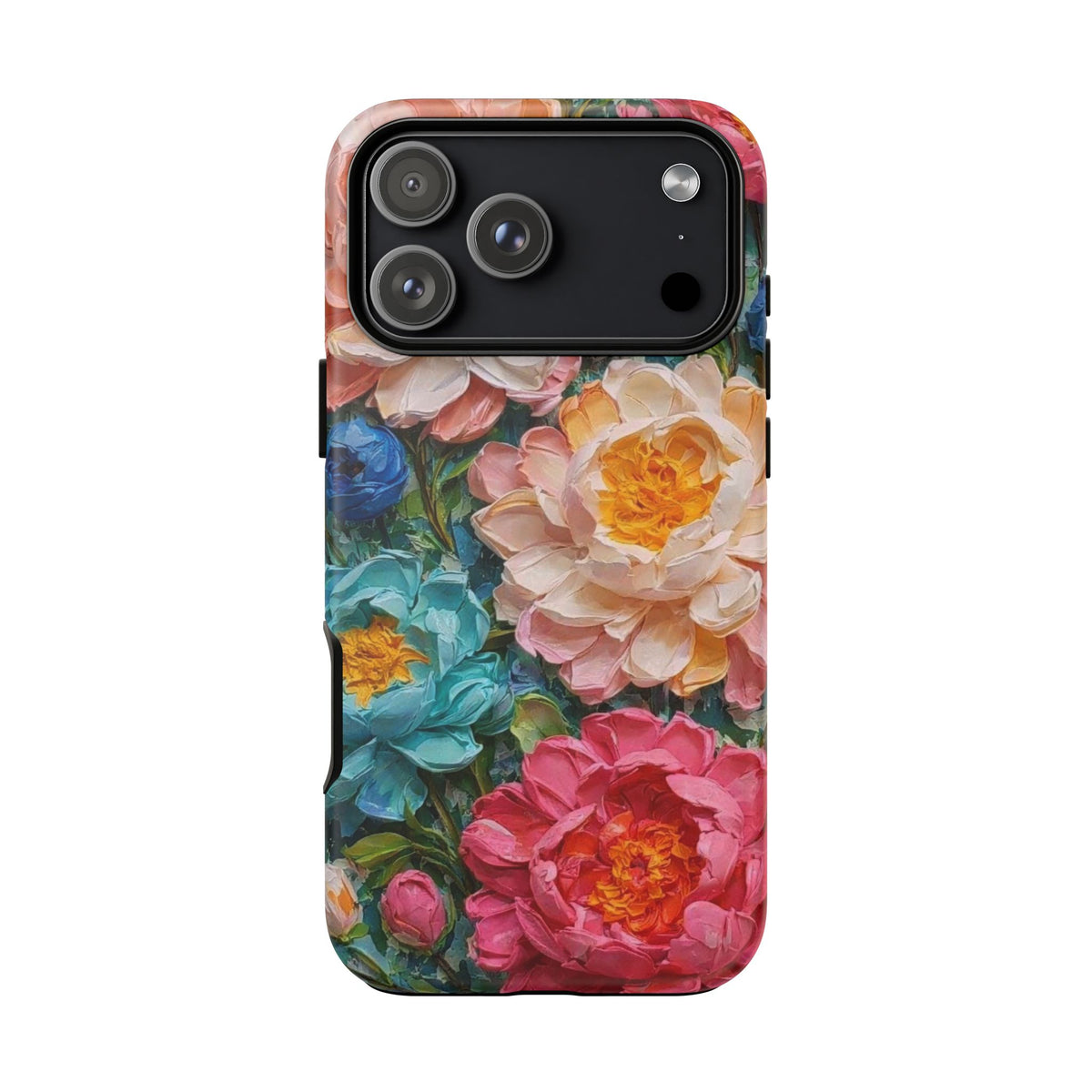 Colorful Peony Phone Case