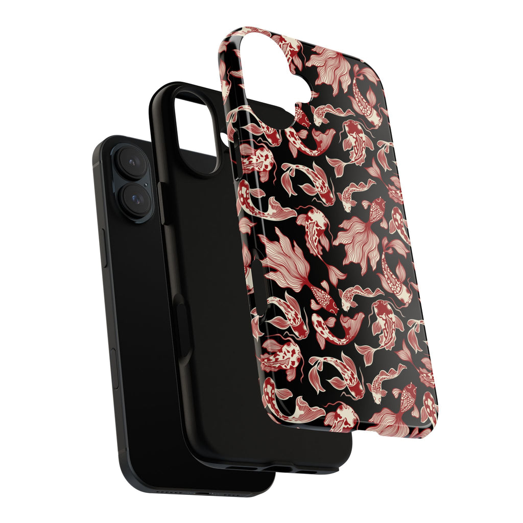 Crimson Koi Phone Case