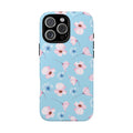 Blue & Pink Floral Phone Case