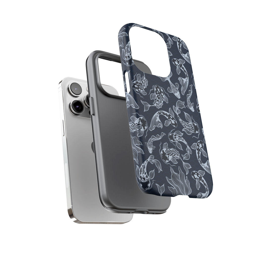 Moonlit Koi Phone Case