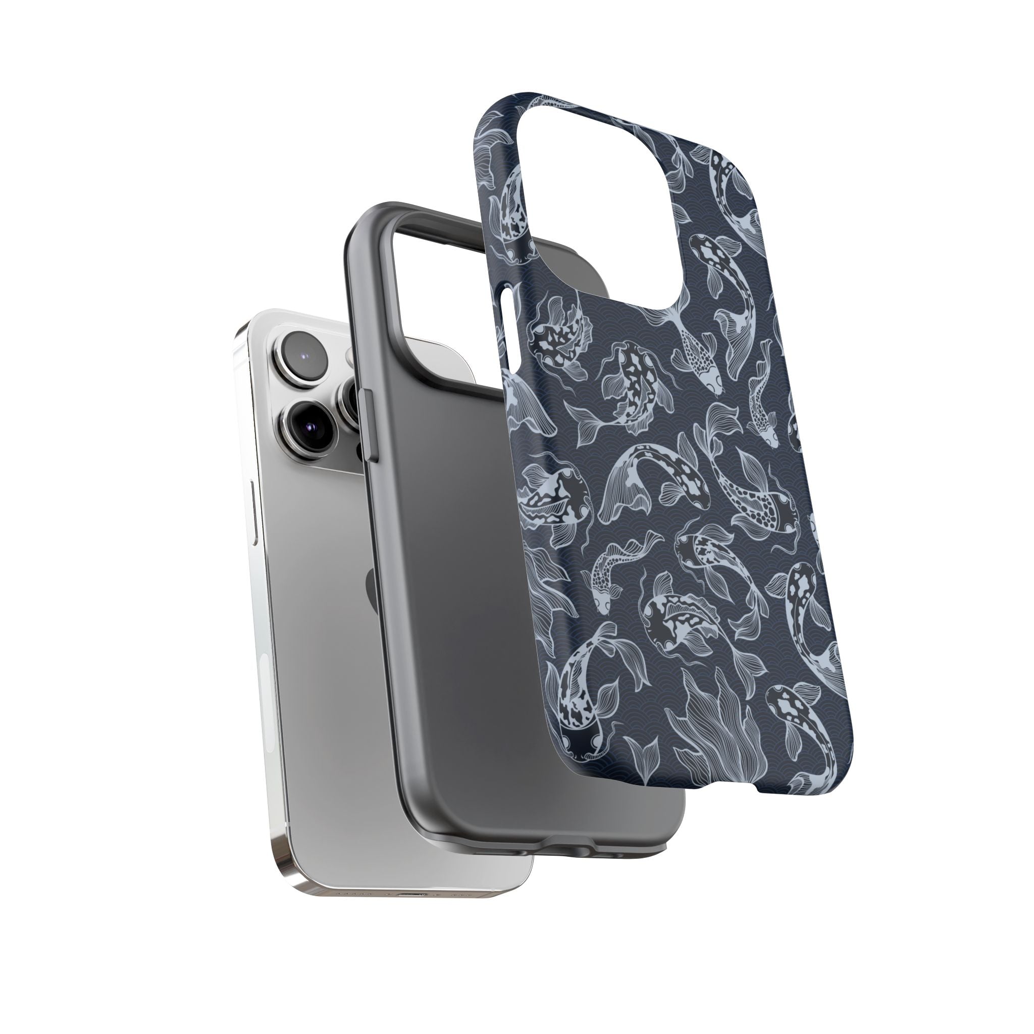 Moonlit Koi Phone Case
