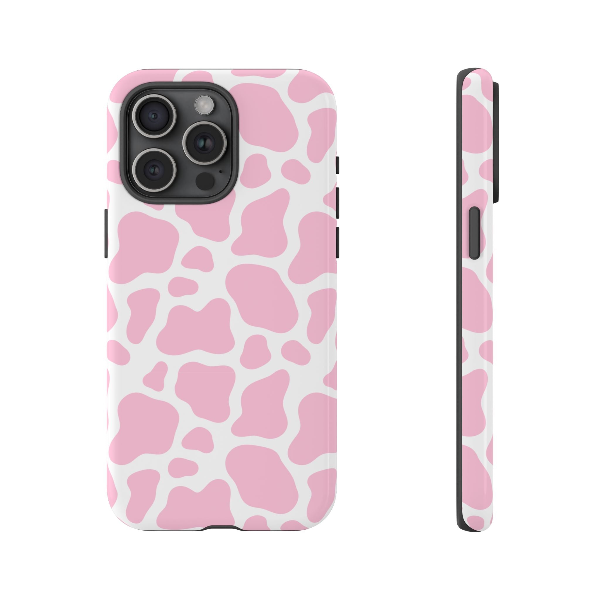 Pink Cow Print Phone Case
