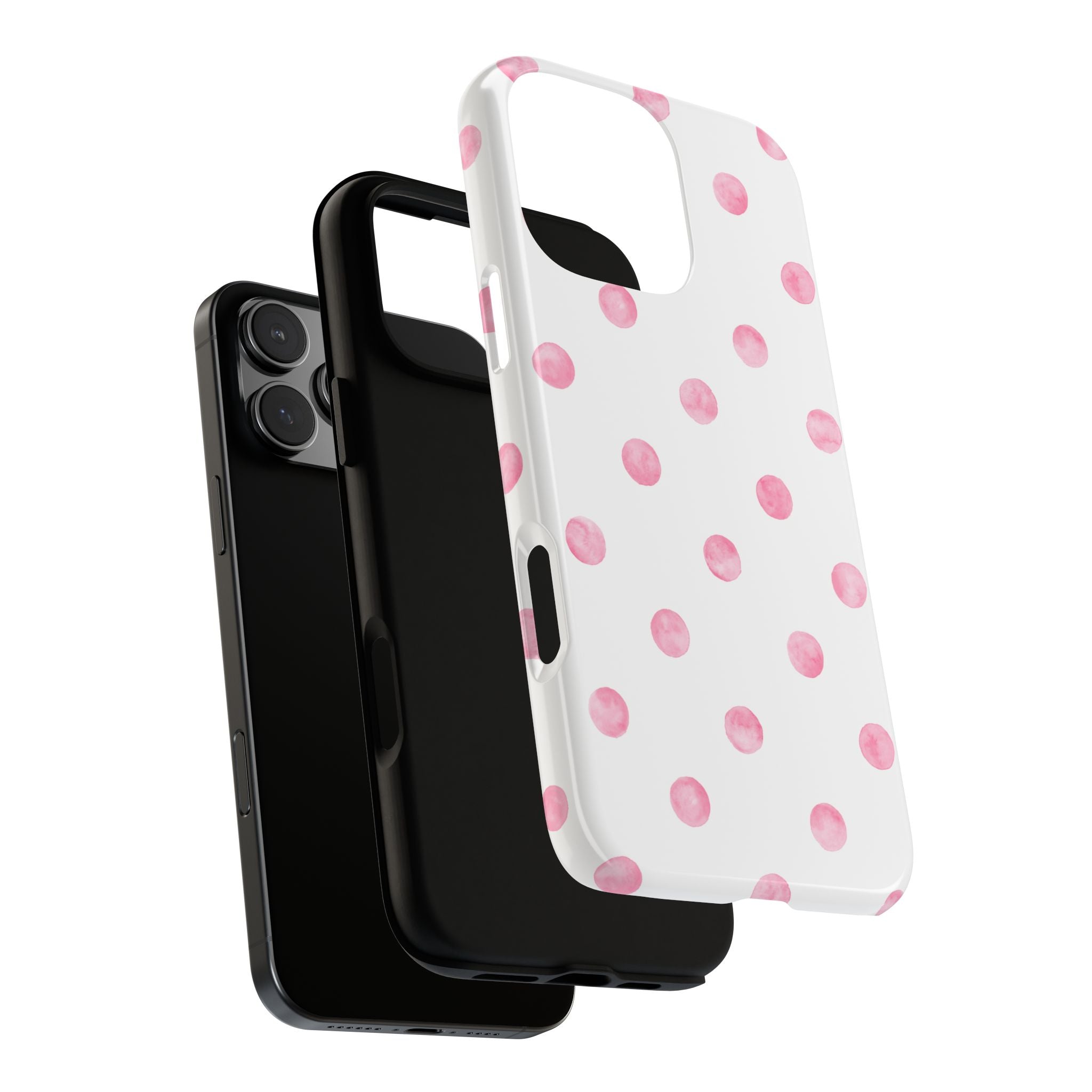 Pink Polka Phone Case