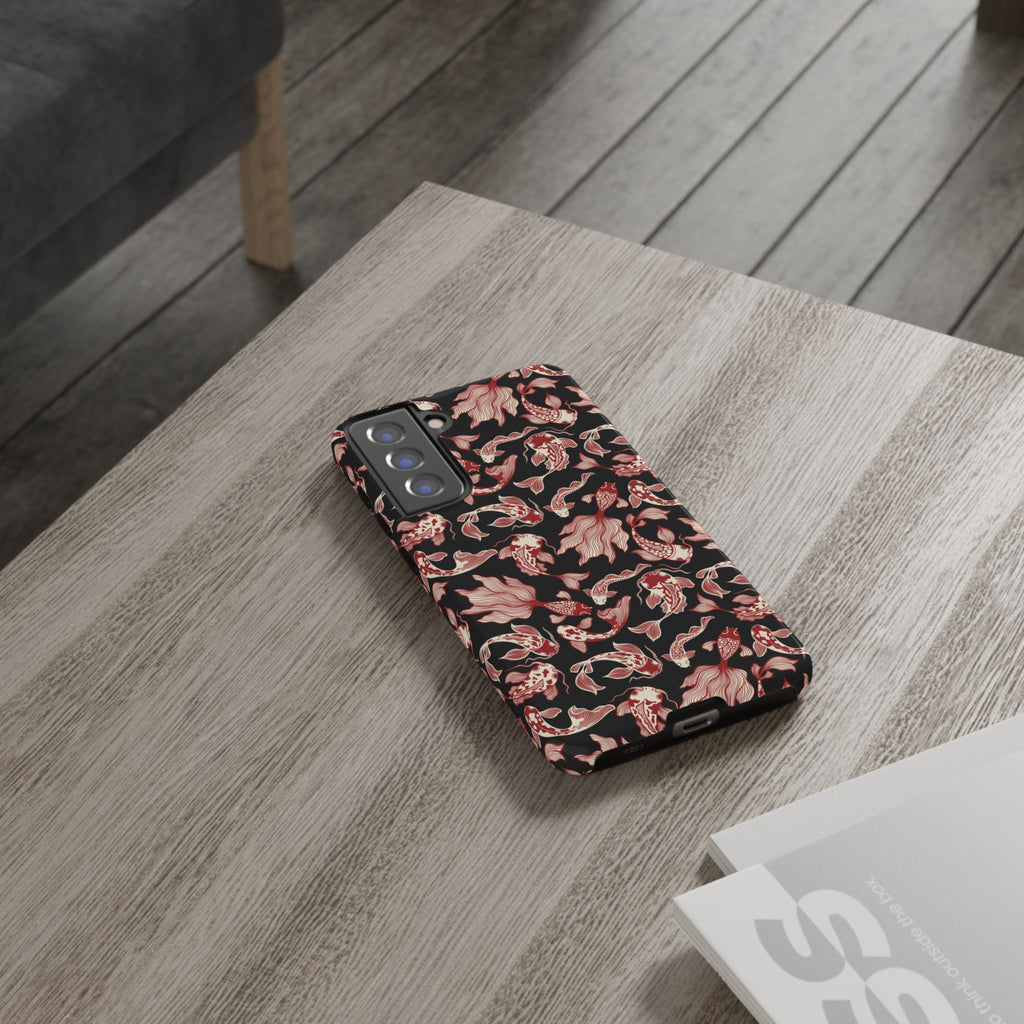 Crimson Koi Phone Case