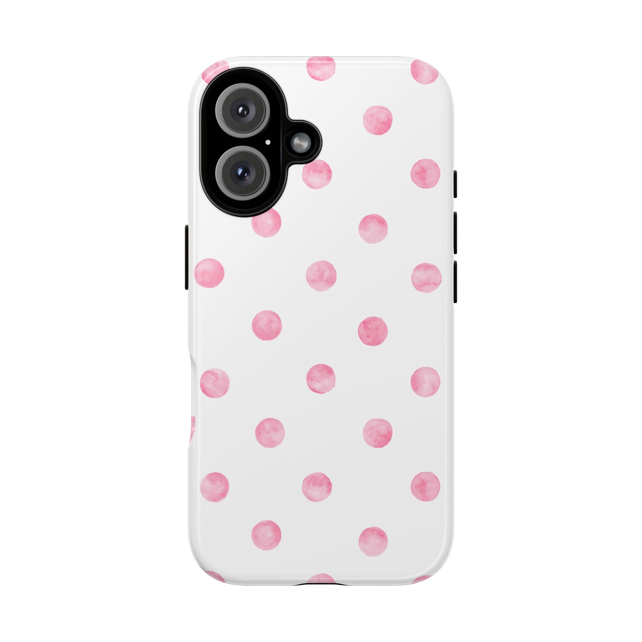 Pink Polka Dots Phone Case