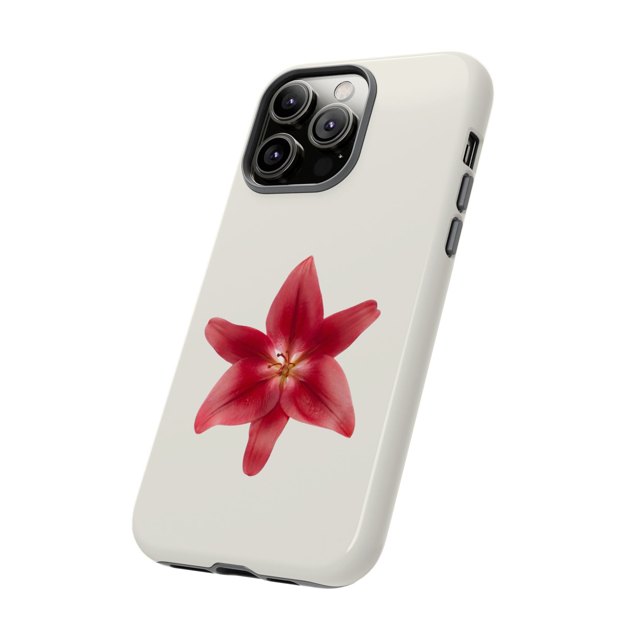 Red Star Lily Phone Case