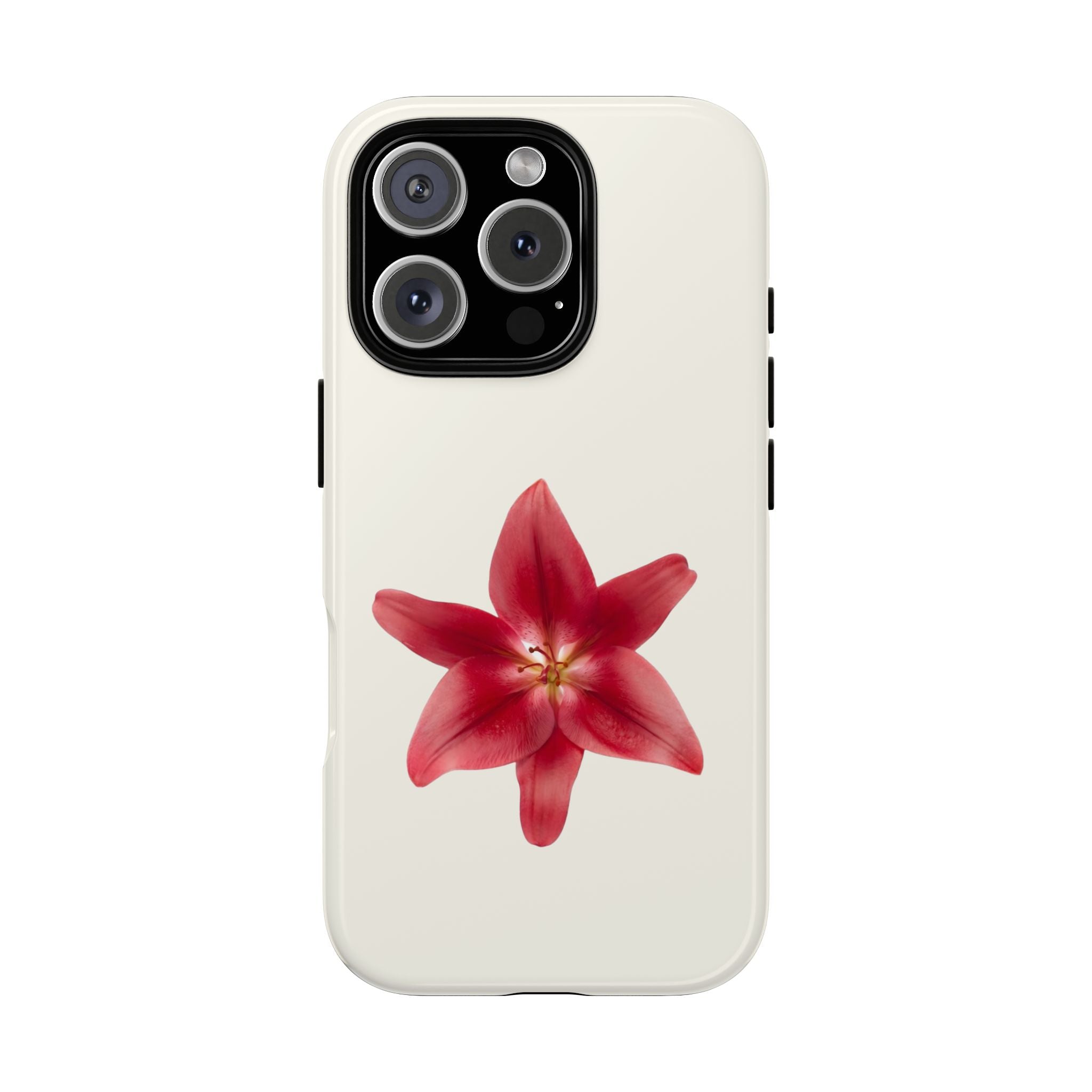 Red Star Lily Phone Case