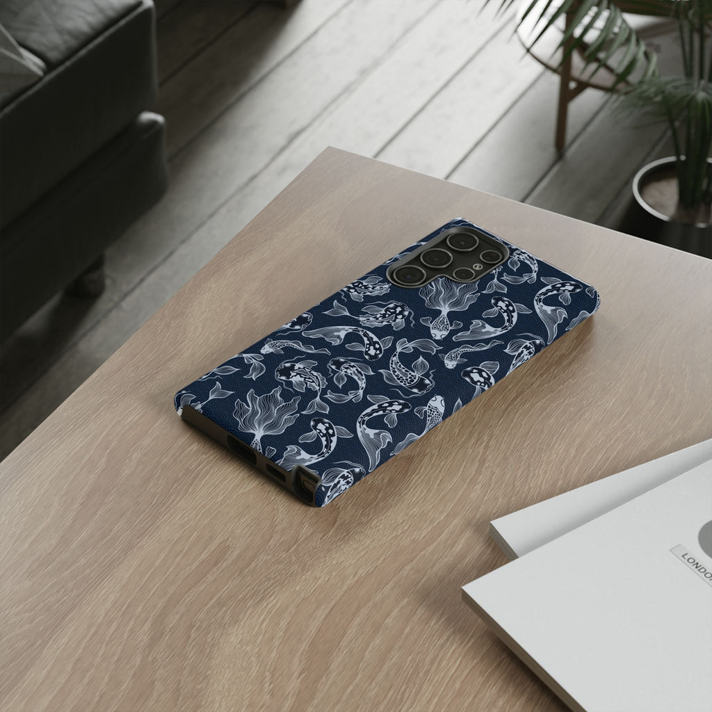 Moonlit Koi Phone Case