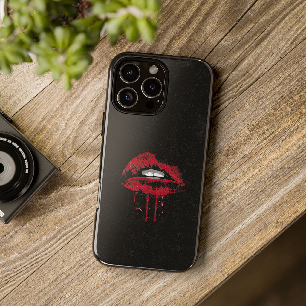 Red Dripping Lips Phone Case