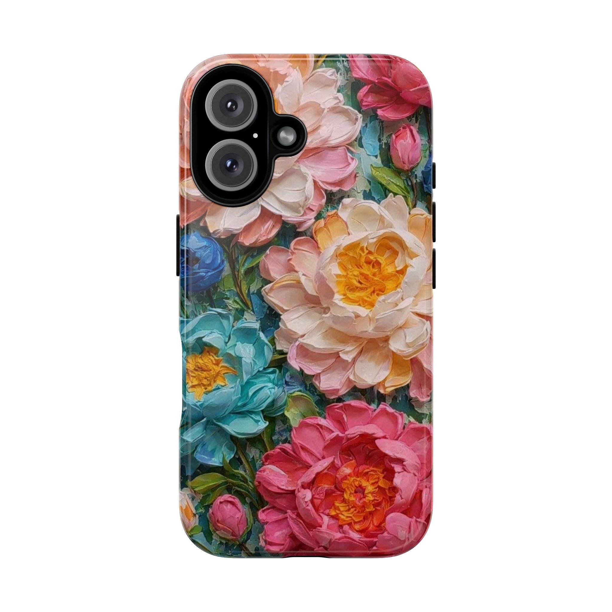 Colorful Peony Phone Case