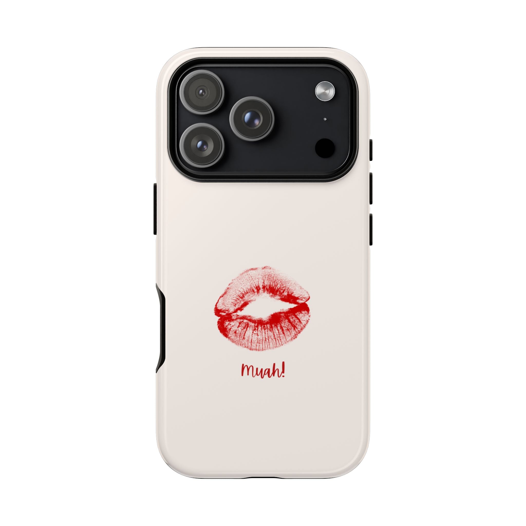 Red Lip Print Phone Case