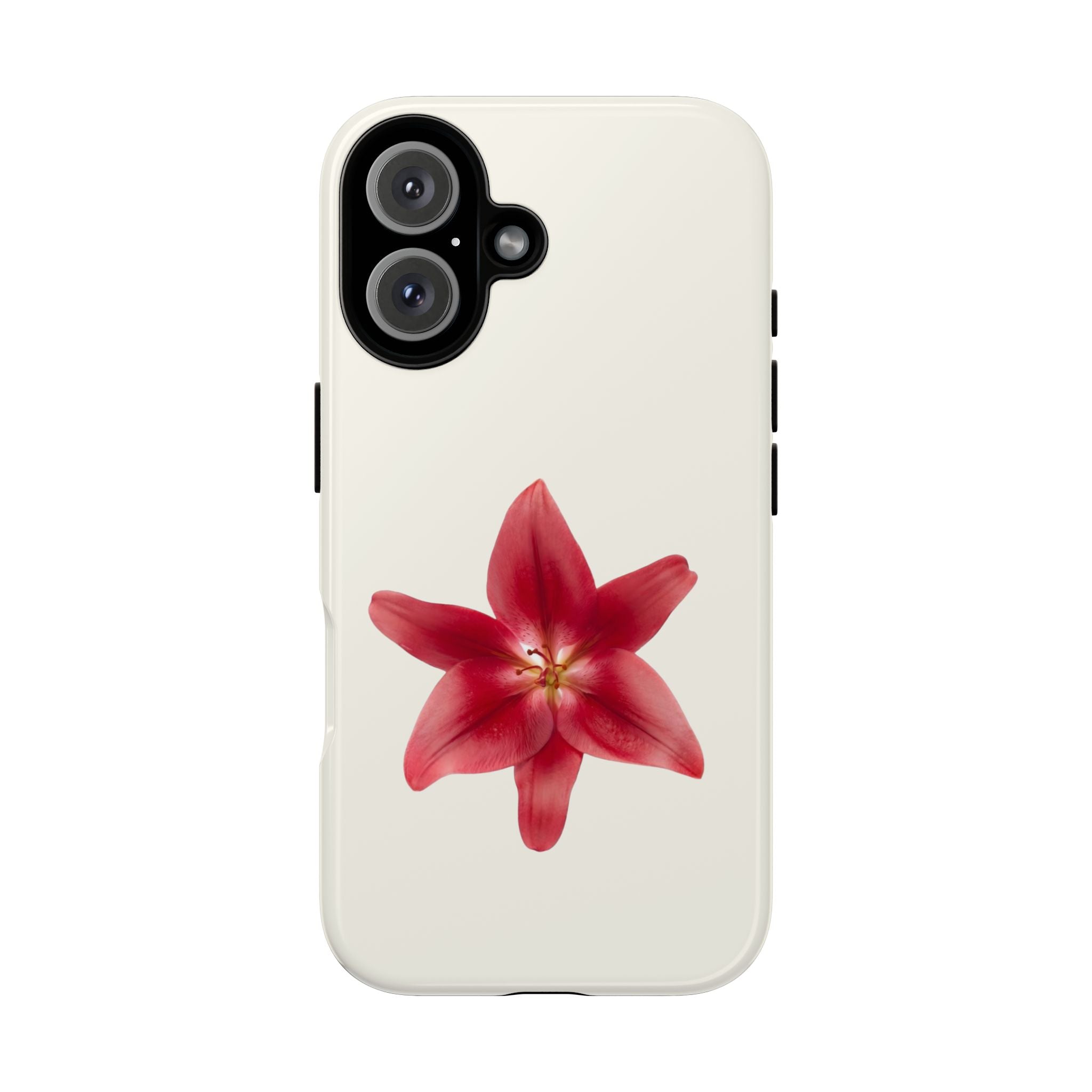 Red Star Lily iPhone Case – Alomi Cases