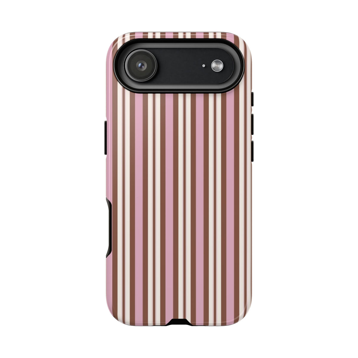 Striped Pink Tough Phone Case