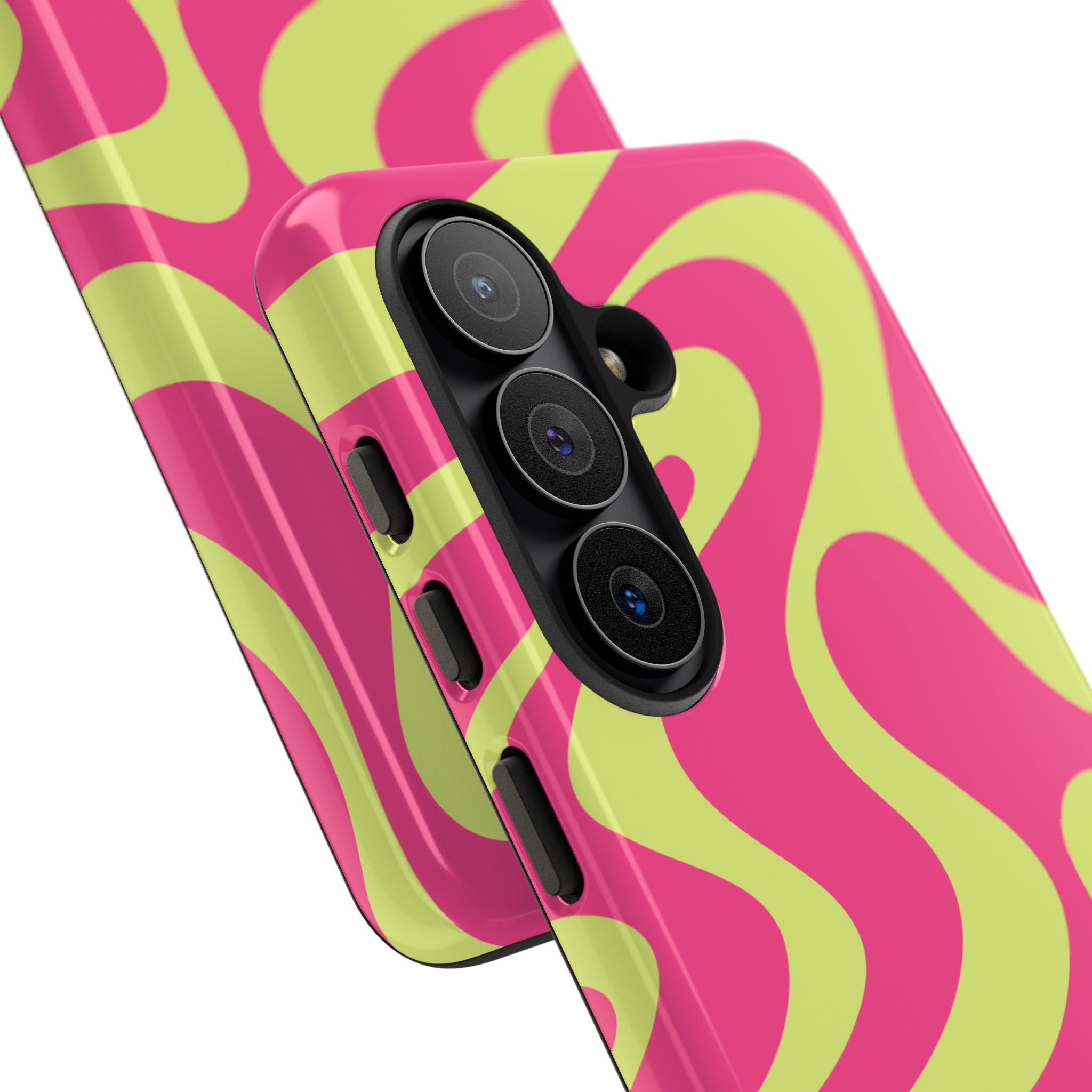Neon Swirl Phone Case