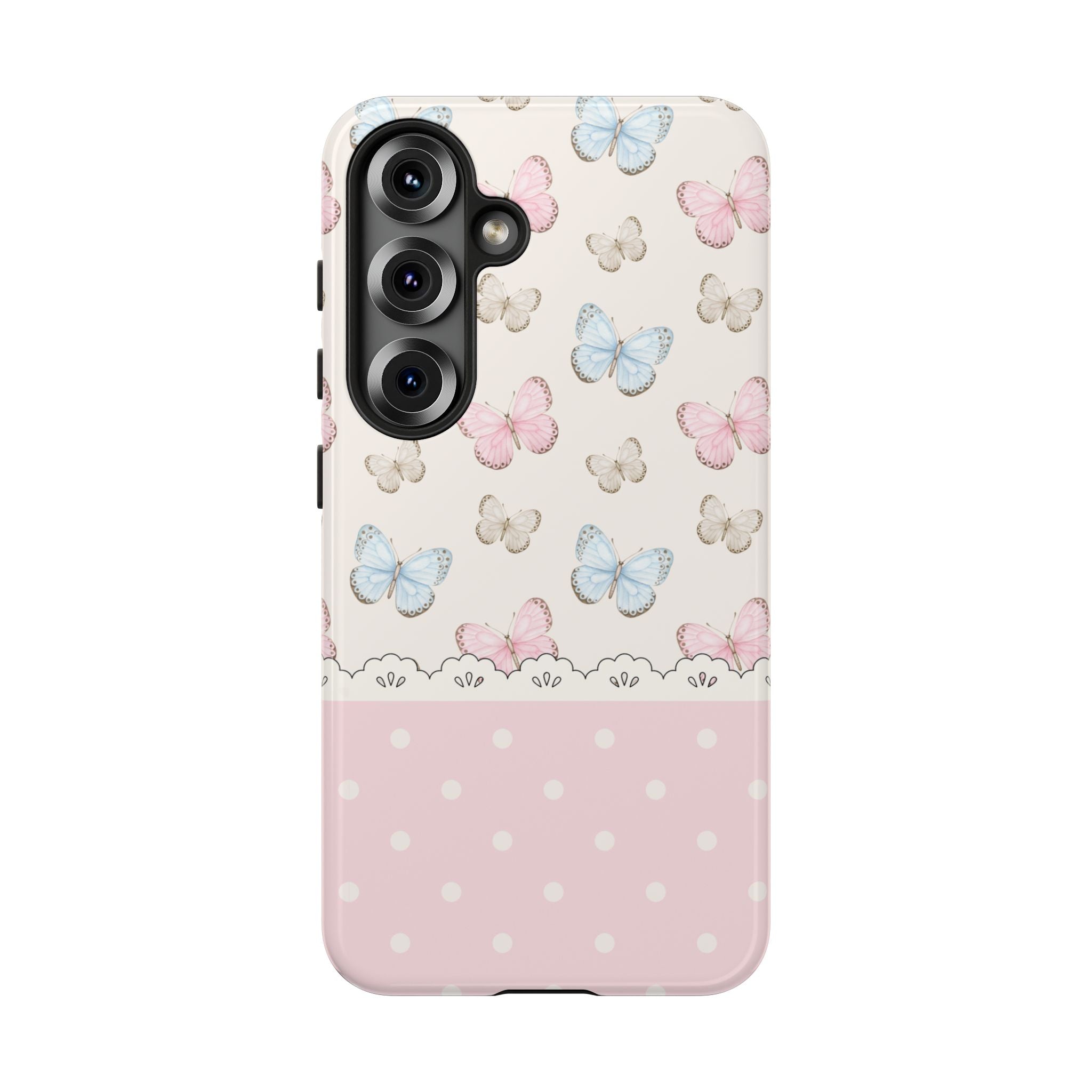 Butterfly Polka Dot Phone Case