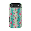 Floral Stripe Phone Case