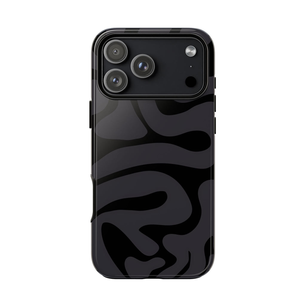 Black Swirl Phone Case