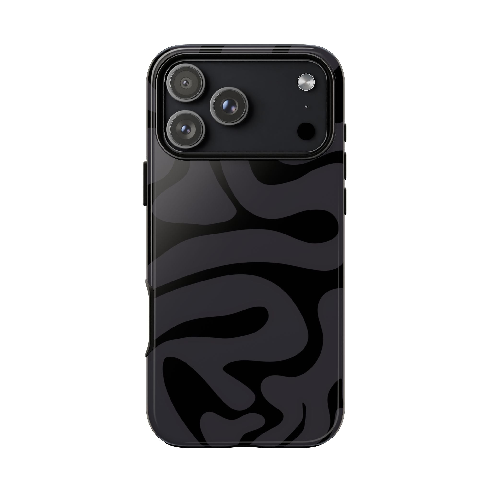 Black Swirl Phone Case