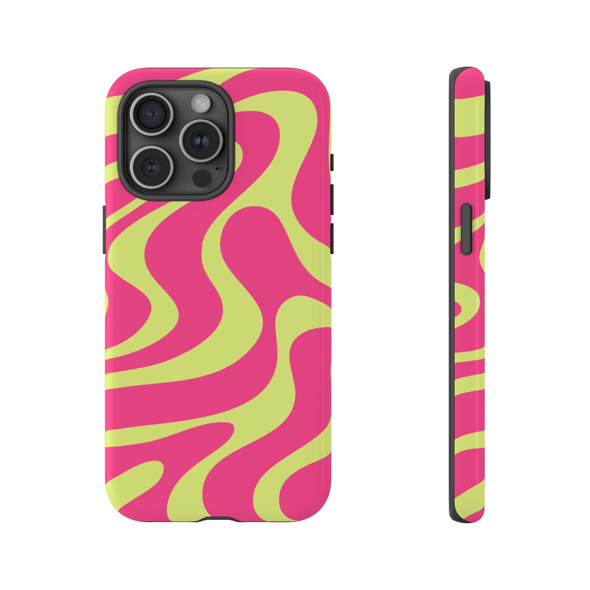 Neon Wavy Phone Case