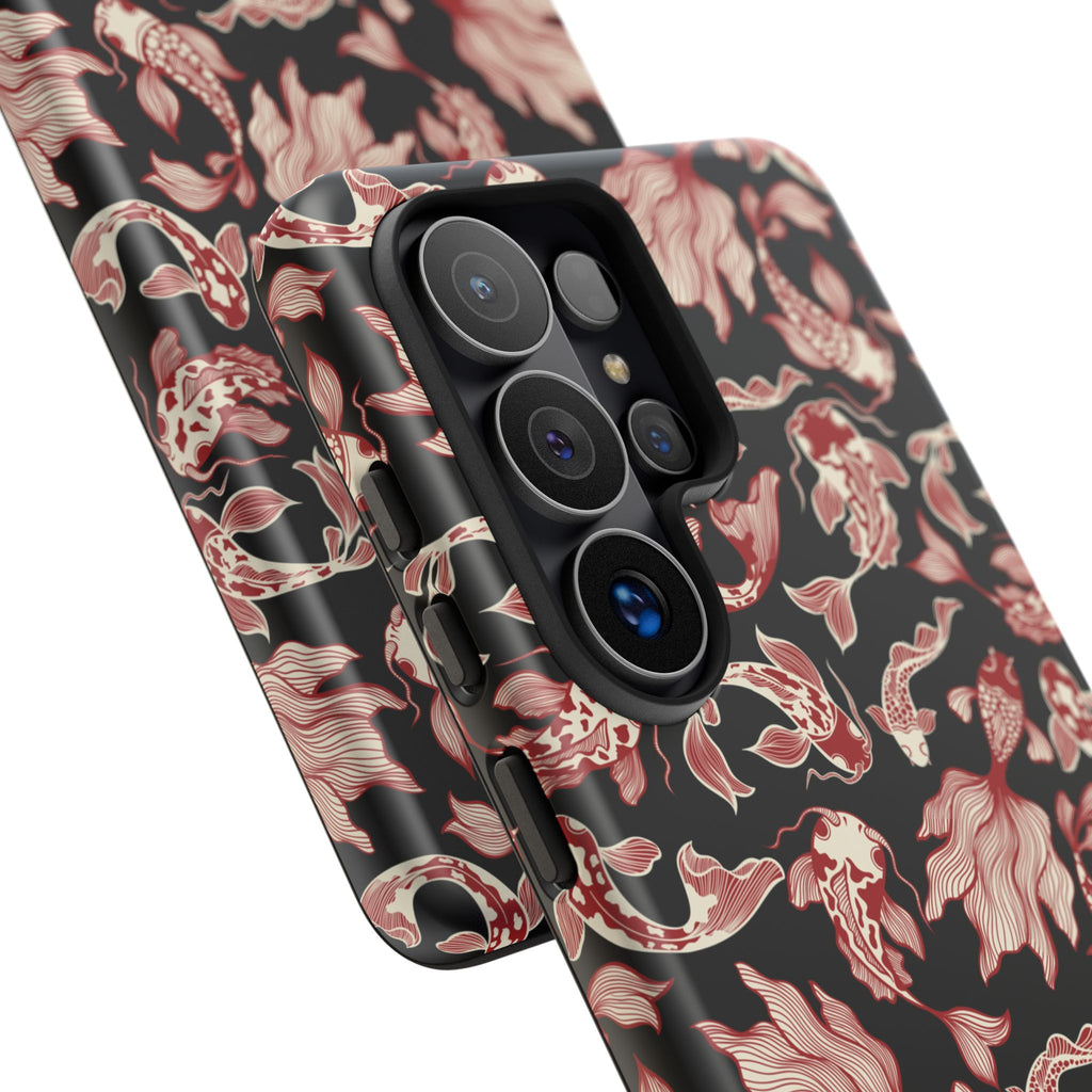 Crimson Koi Phone Case