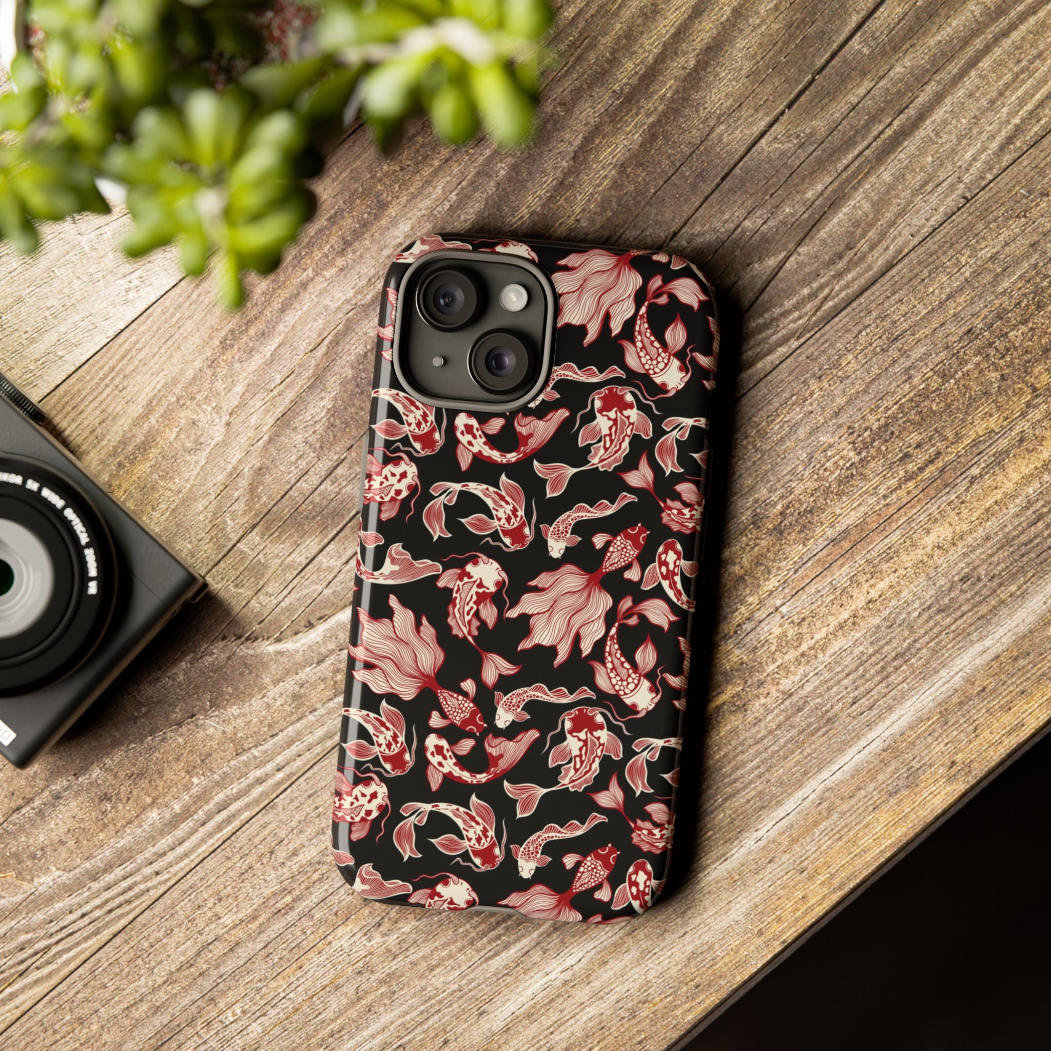 Crimson Koi Phone Case