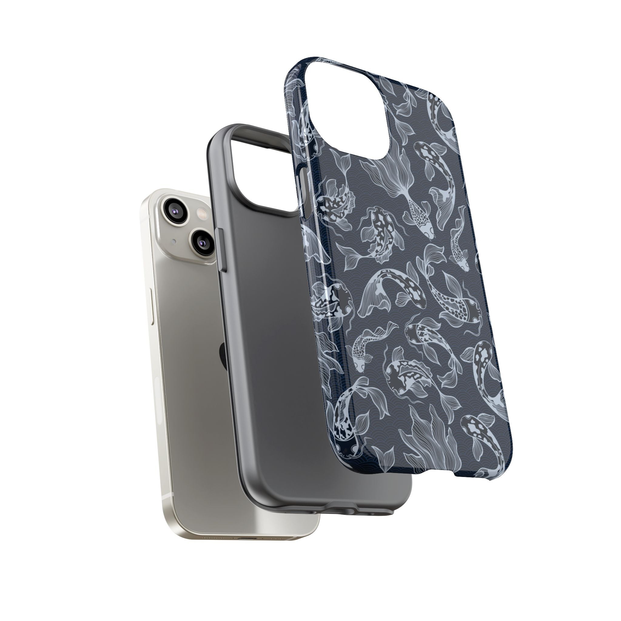 Moonlit Koi Phone Case