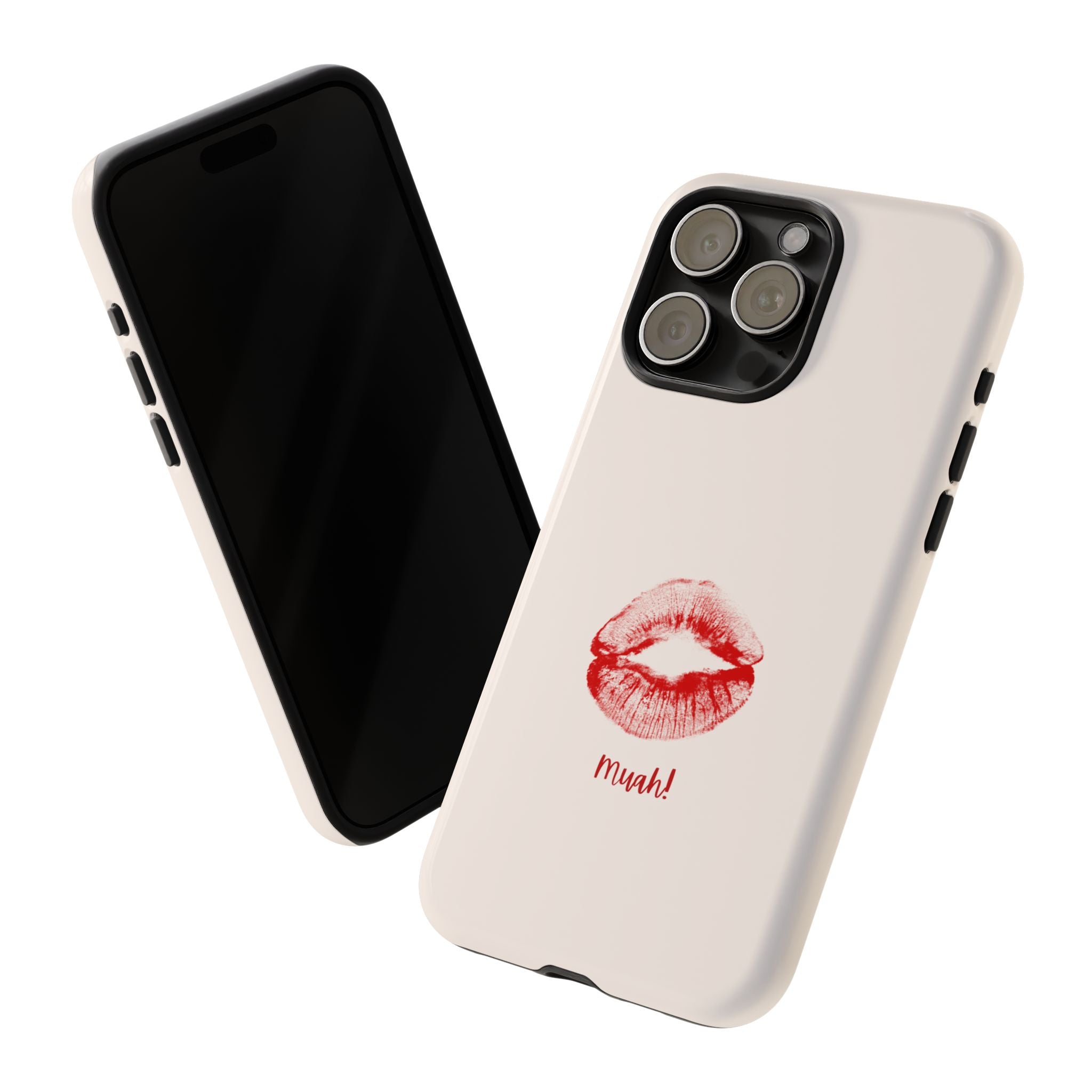 Red Lip Print Phone Case