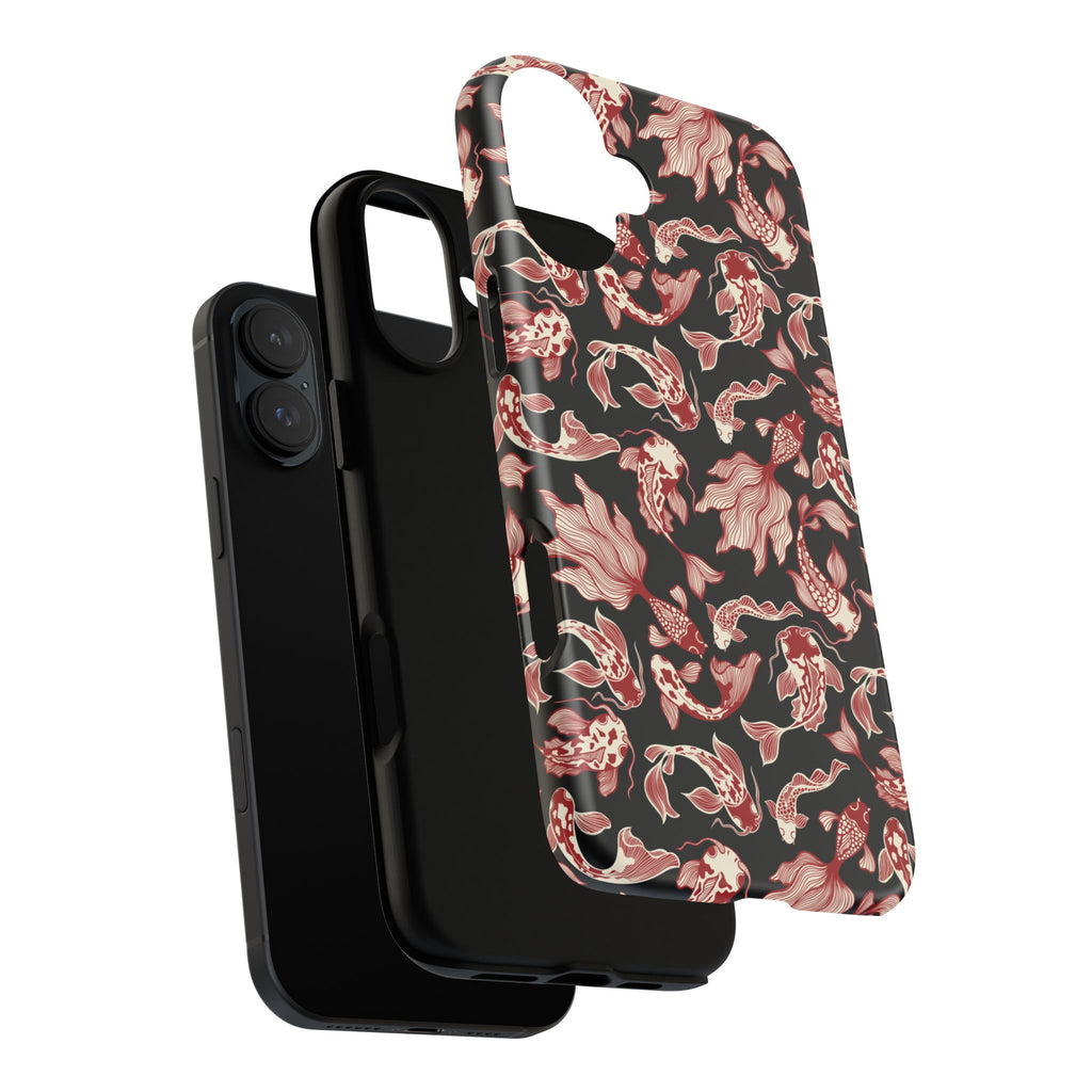 Crimson Koi Phone Case