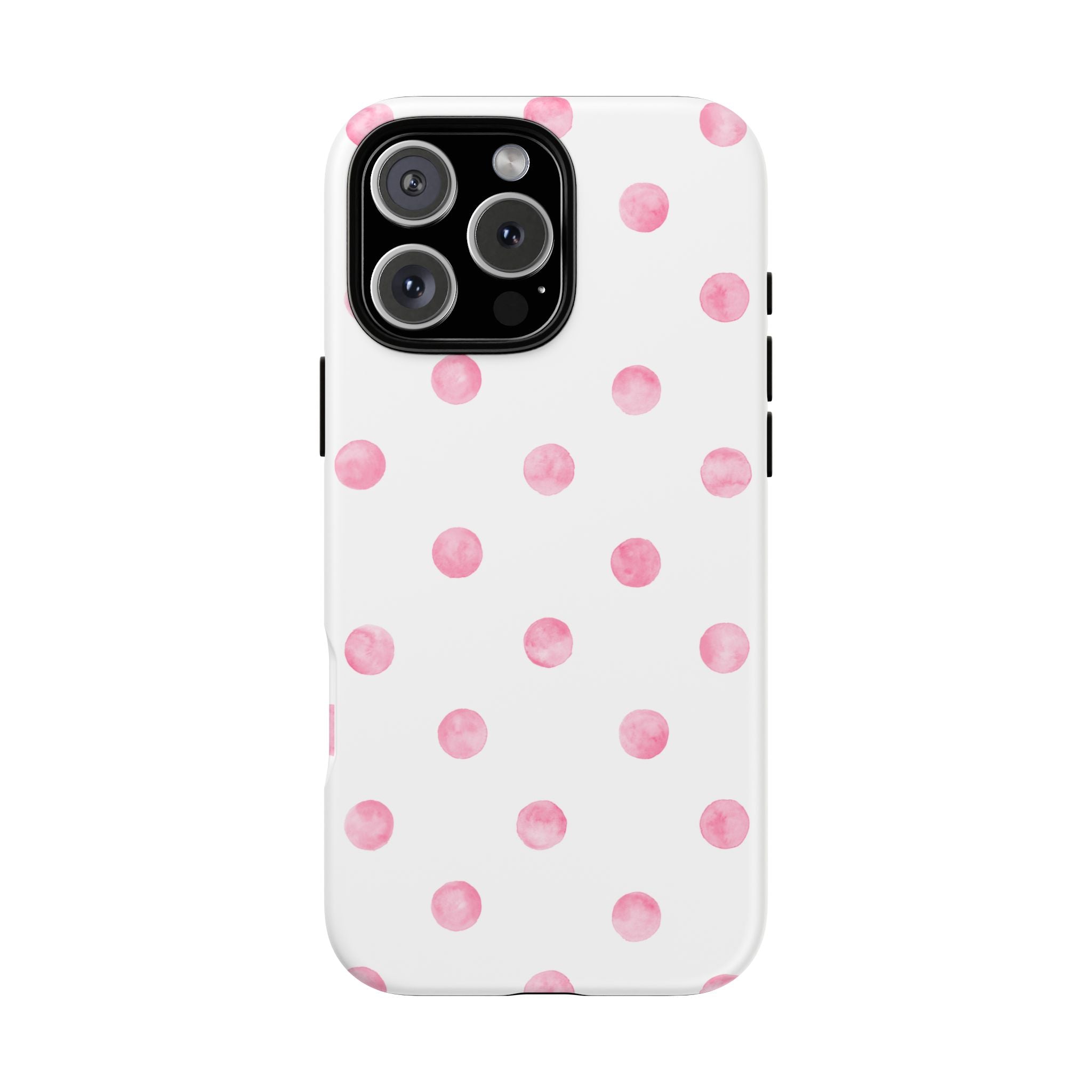 Pink Polka Phone Case