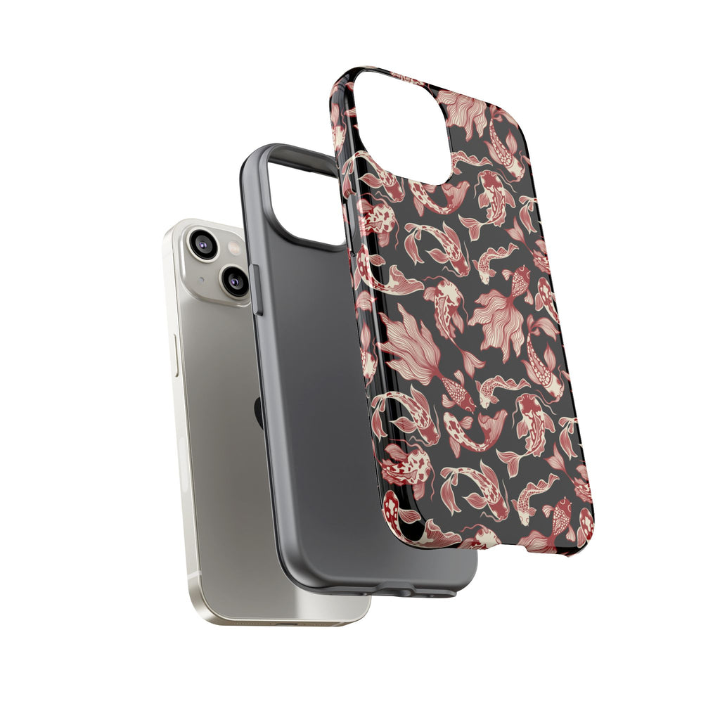 Crimson Koi Phone Case