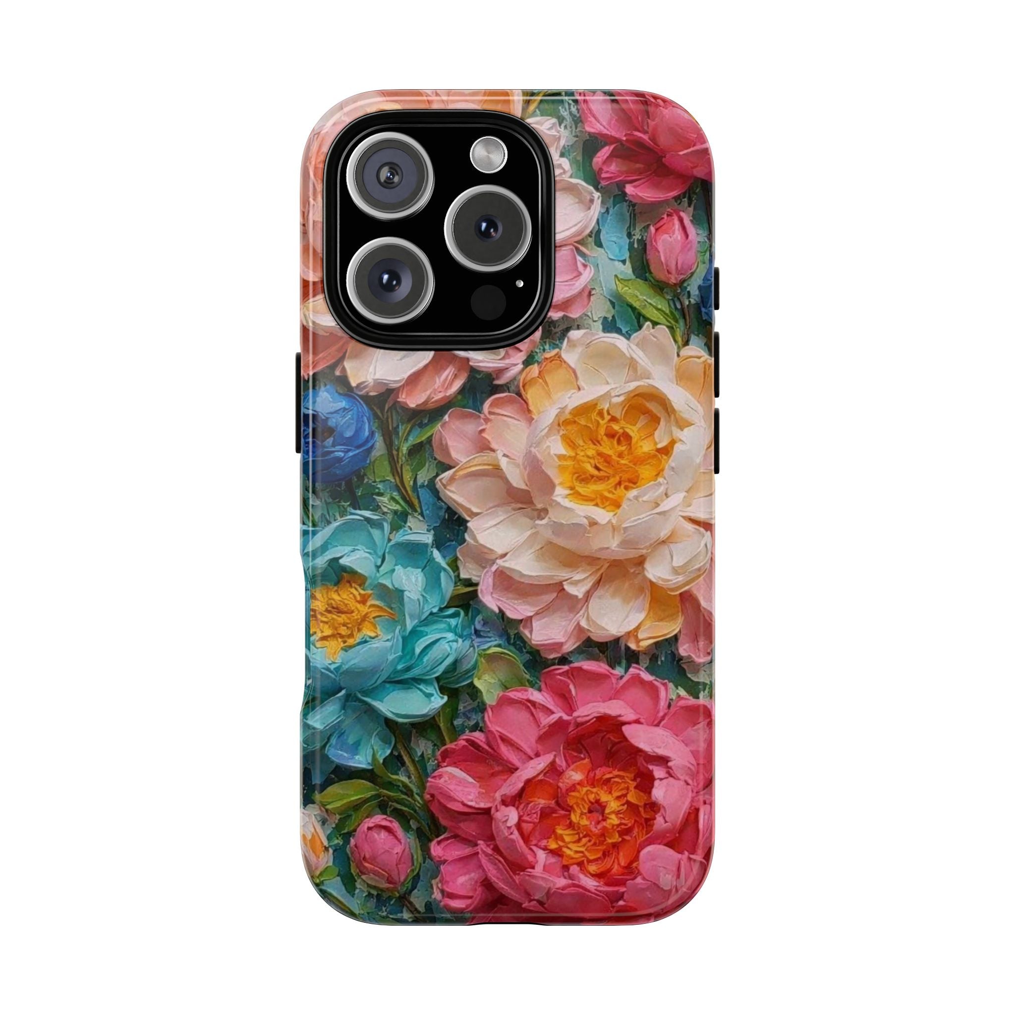 Colorful Peony Phone Case