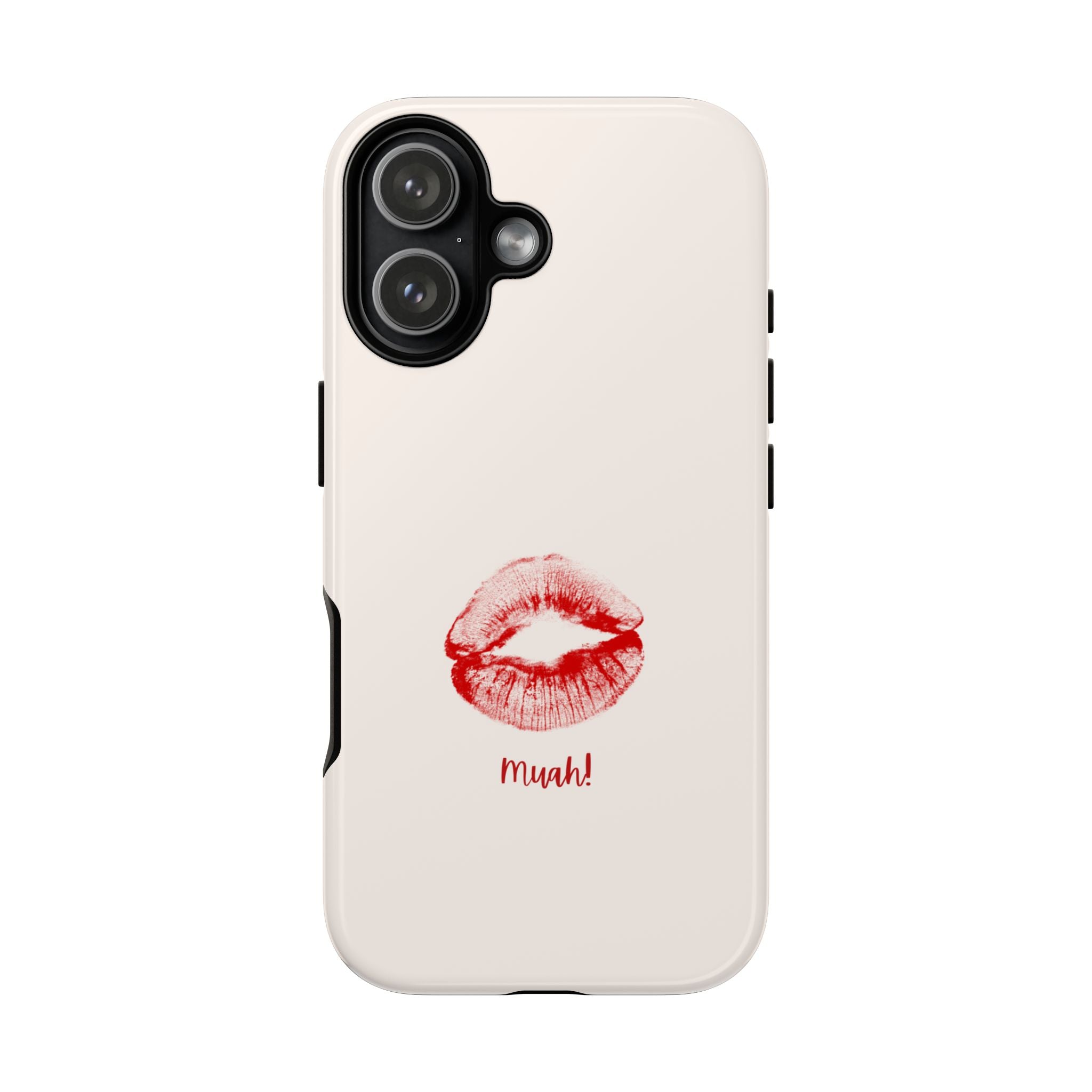 Red Lip Print Phone Case
