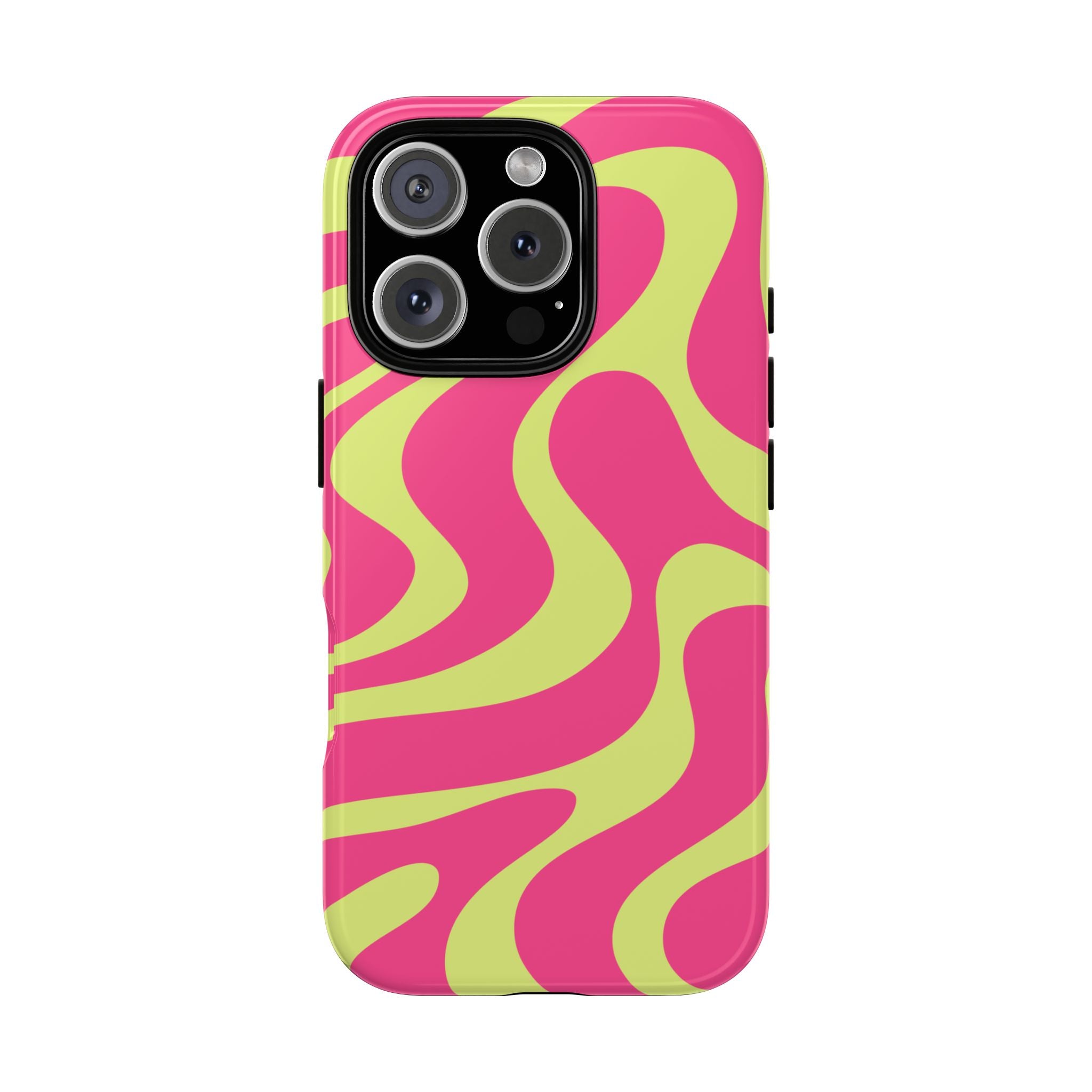 Neon Wavy Phone Case
