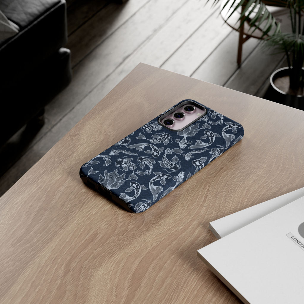 Moonlit Koi Phone Case