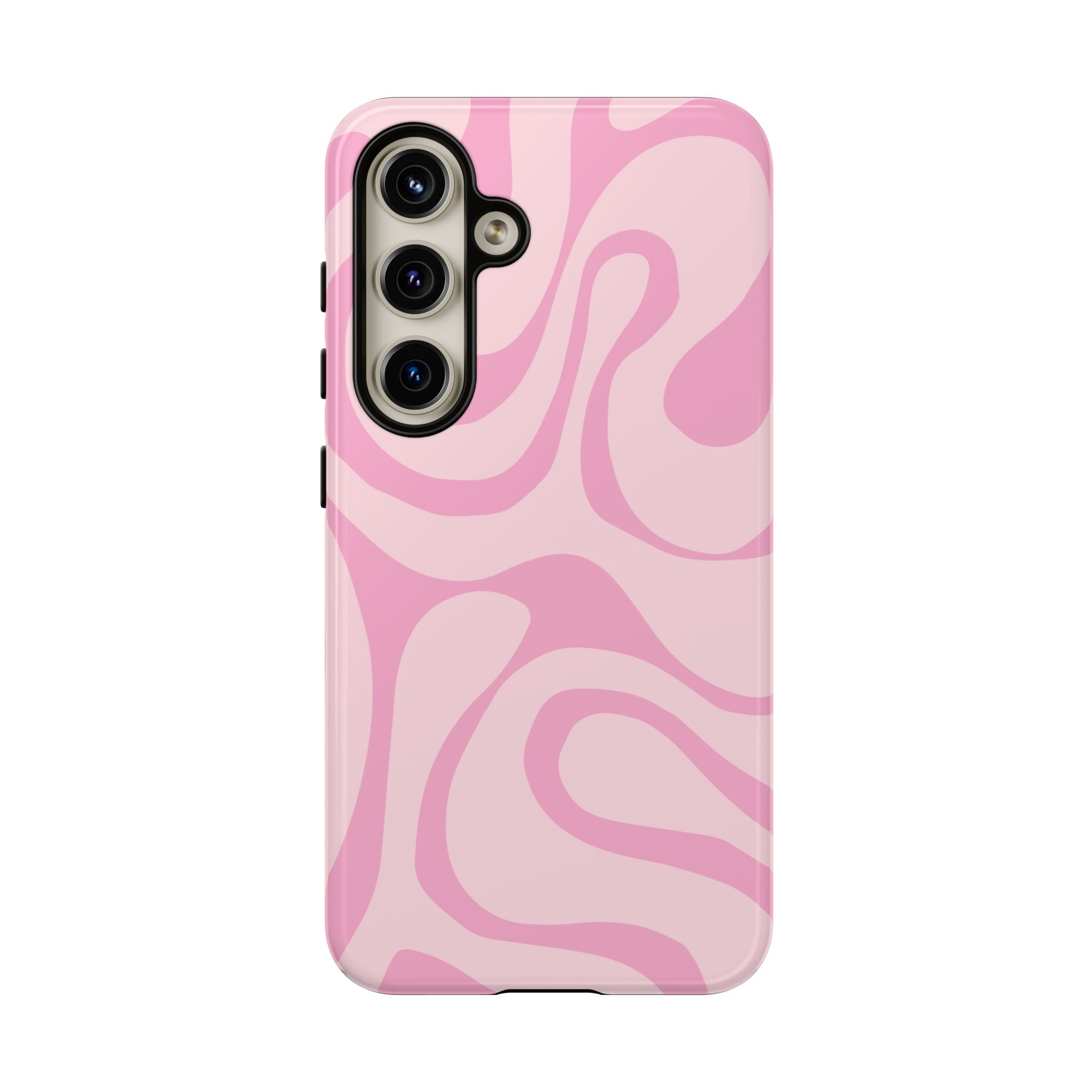 Pink Swirl Pattern Phone Case