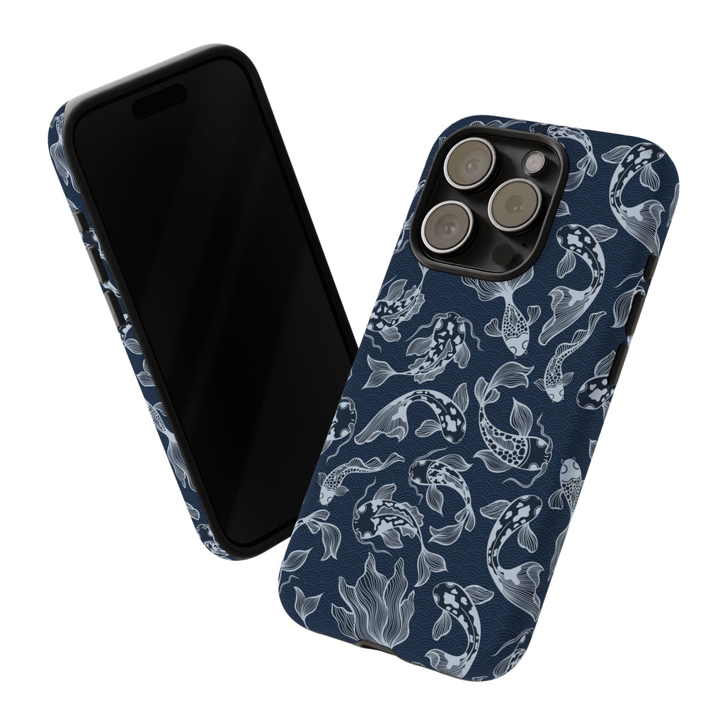 Moonlit Koi Phone Case
