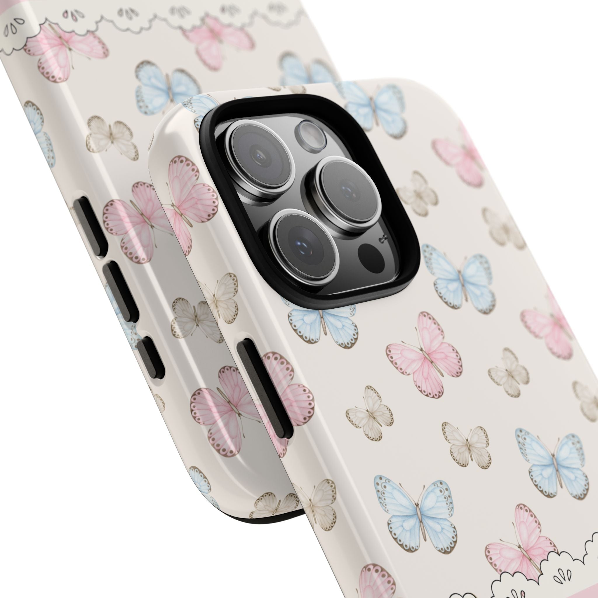 Butterfly Polka Phone Case