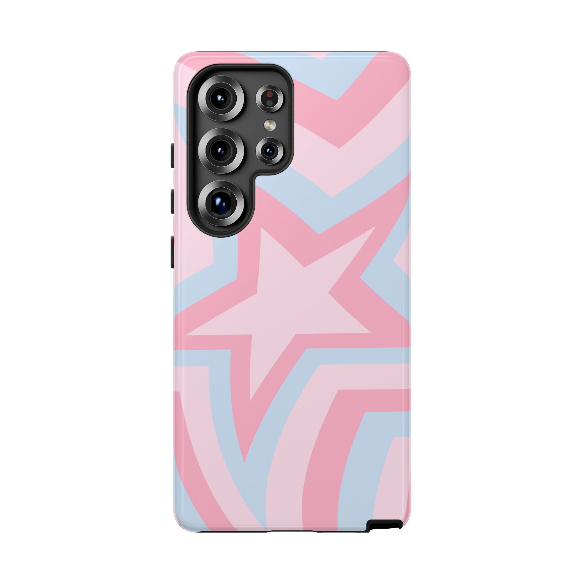 Pink & Blue Pastel Star Phone Case