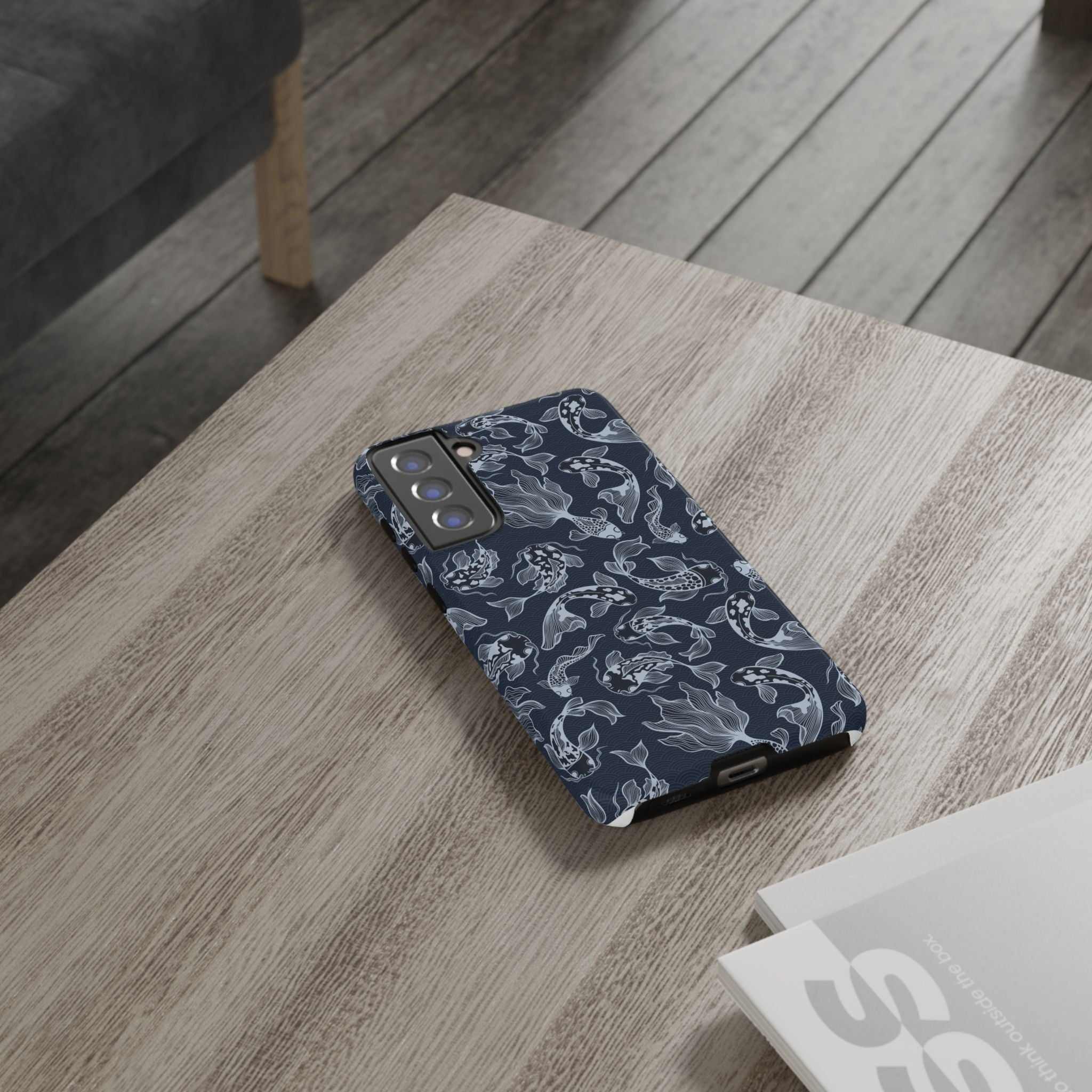 Moonlit Koi Phone Case