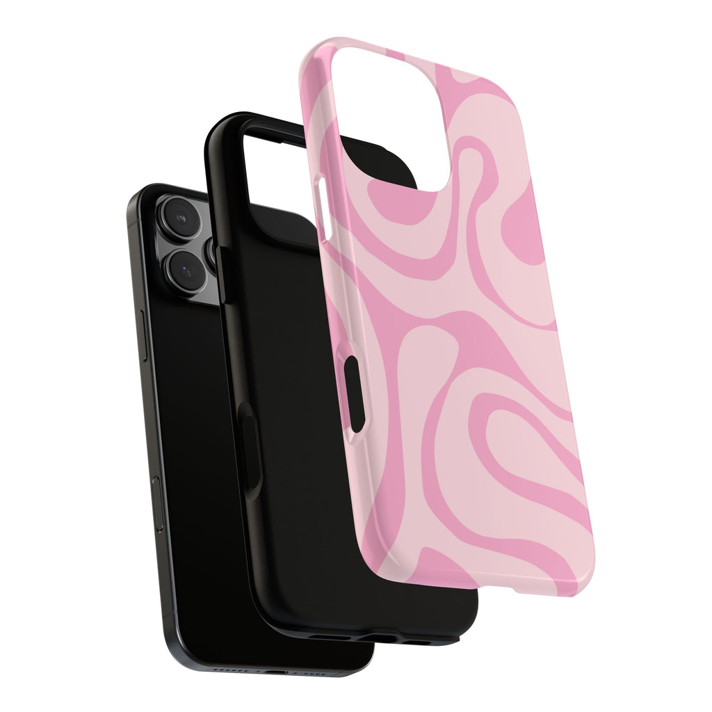 Pink Swirl Phone Case