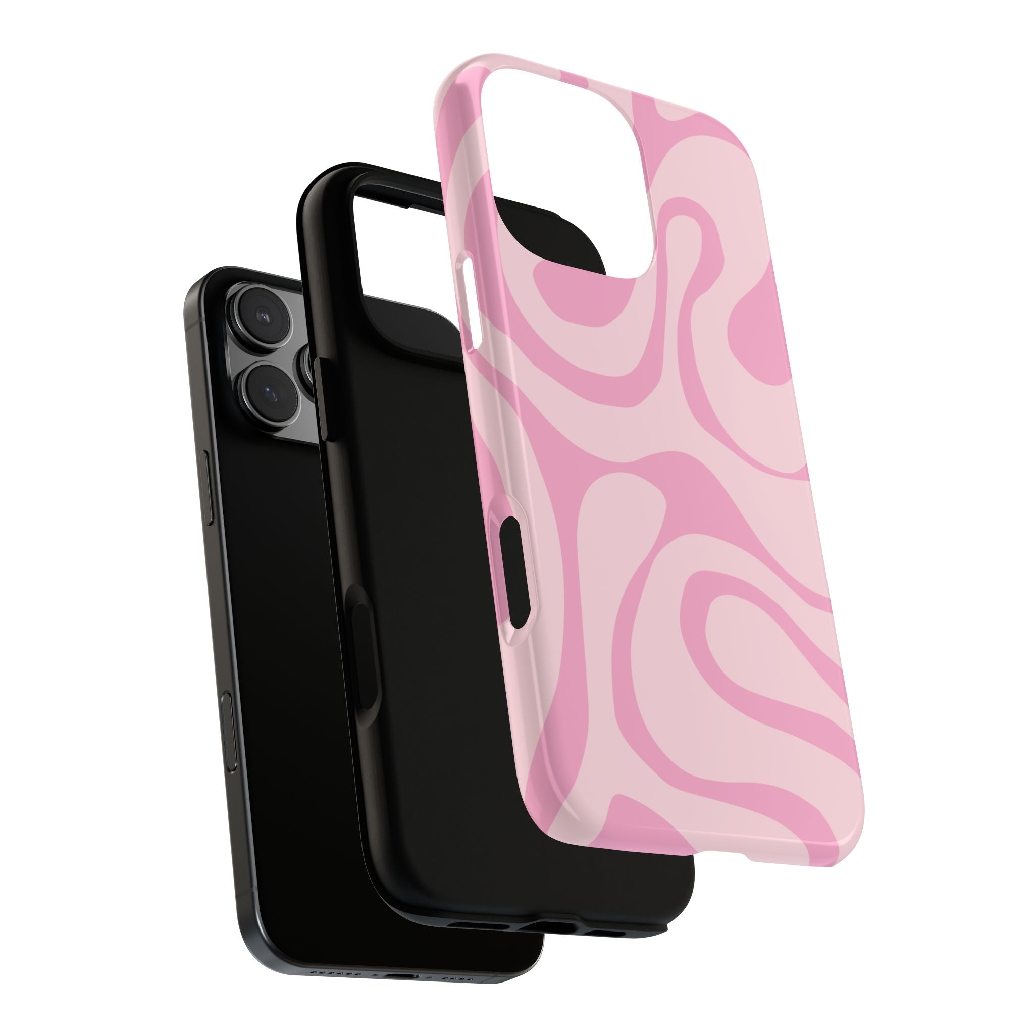 Pink Swirl Phone Case
